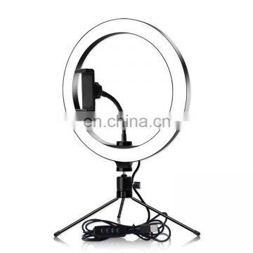 New Cross-border Photography Live Support 10 Inch Led Fill Light 26cm Anchor Self-portrait Beauty Fill Light photo-3
