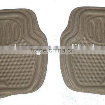 universal car mats/ hook and loop bottom/TPE+XPE+TPE