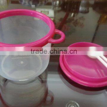 Plastic Canister Set With Spoon photo-3