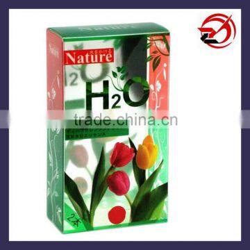 transparent acetate carton