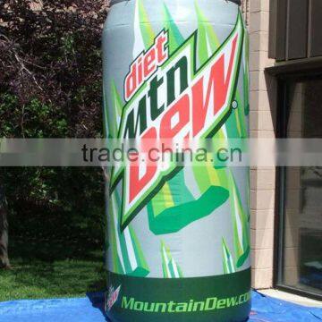 inflatable advertising bottle shape inflatable giant bottle for drink advertising