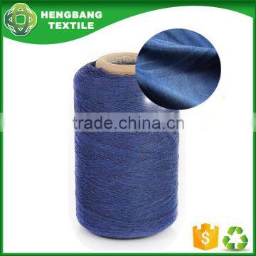 20s open end regenerated blended cotton denim yarn waste price chat