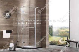 SUS304 Sell SUS304 and Crystal with Nano Explosion Proof Film Shower Enclosure