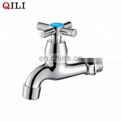 Water Lever Type Long Body Bib Cock Polished photo-2