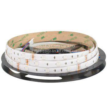 5V led strip smd5050 rgb ws2812b led light strip 60LEDs for decoration