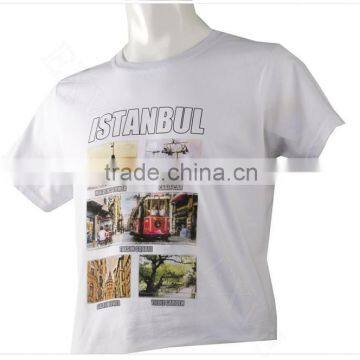 Istanbul white shirt 100% cotton high quality Taksim tshirt