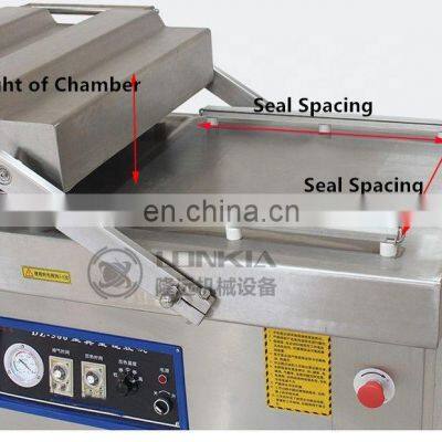 Factory Price Supply Commercial DZ-600 Double Chamber Vacuum Packing Machine / Continuous Vacuum Packer photo-4