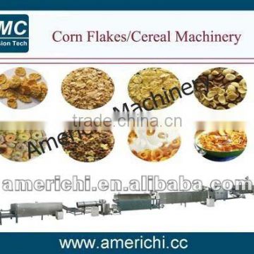 Corn flakes breakfast cereal processing line