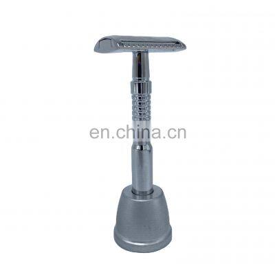 Double Edge Classic Non-disposable Straight Shaving Safety Set Razor Double Shaver for Men's photo-5