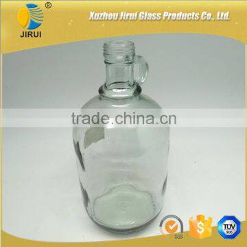 2L Big Wine Glass Bottle With Handling for Storage Supplier's Choice photo-5