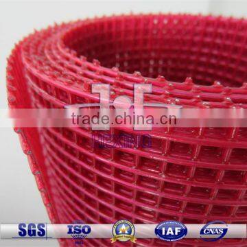 5mm Hole Steel-cored Polyurethane coated wire mesh for mine sieving