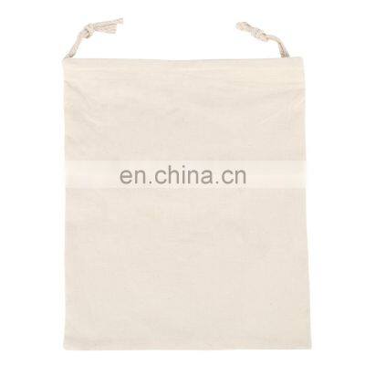 Cotton Canvas Washable  Mesh Drawstring Shopping Bag