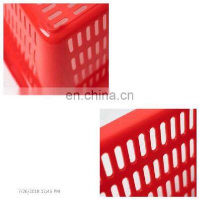 Plastic Storage Basket, Plastic Fruit Basket photo-5