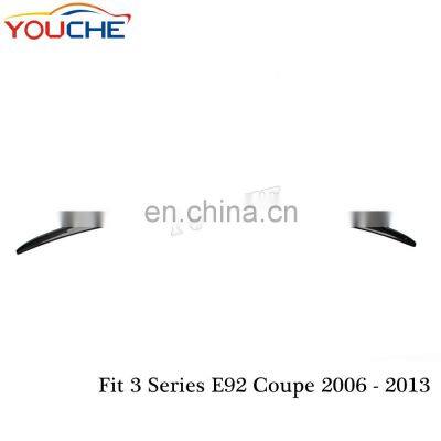 M3 Style Carbon Fiber Rear Spoiler for BMW 3 Series E92 M3 2-door Coupe 2006-2013 Trunk Lip photo-3