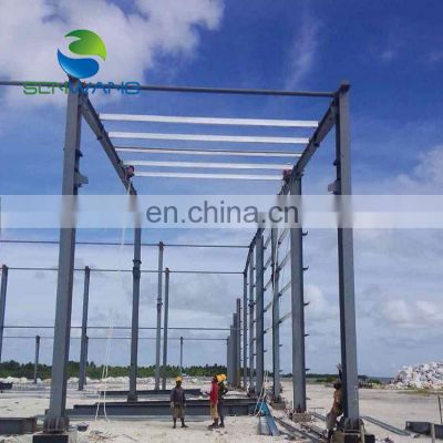 Custom Made H-Shaped Beam Truss Steel Structure Steel Columns Steel Beam