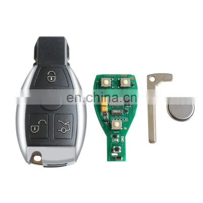 433 / 315 Mhz Keyless Go 3 Buttons Car Remote Smart  Key Fob For Benz Mercedes BGA Car Key