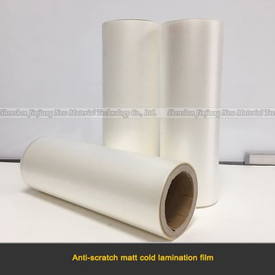 anti-scratch matt cold laminating film for label surface lamination