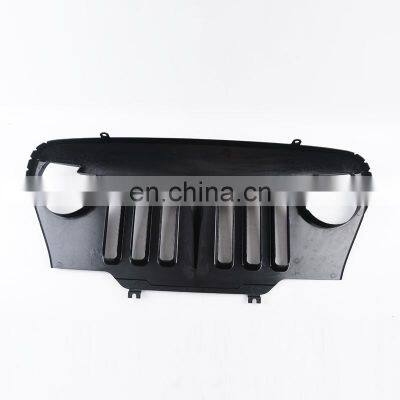 Maiker Black Front Grille for Jeep Wrangler TJ 97-06 Car Accessories ABS Mesh Grille photo-4
