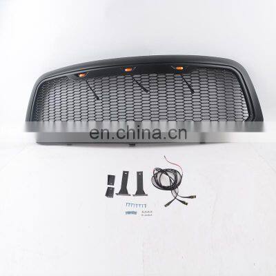 Off road car grille with light  black for Dodge Ram 1500  2013-2018 4x4 accessories