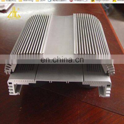 Customized Anodized Aluminum Heatsink ,aluminium Heatsink Extruded Profile ,aluminium Heatsink With CNC Machining photo-3