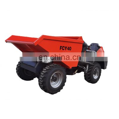 Good quality Underground mini dumper 4x4 wheel drive with Cummins engine