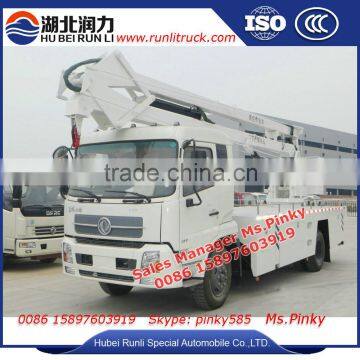 20m High Altitude Operation Truck Dongfeng Aerial Working Truck For Sales