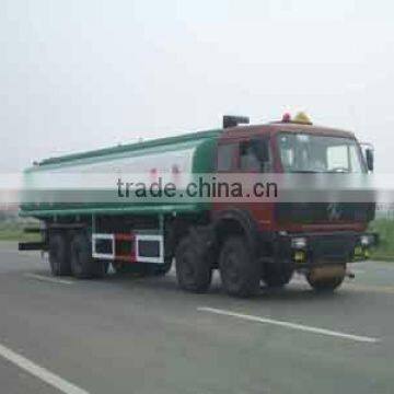 Baotou Beiben Oil Tanker truck 25000Litres Gasoline Truck Diesel Tanker For Sales