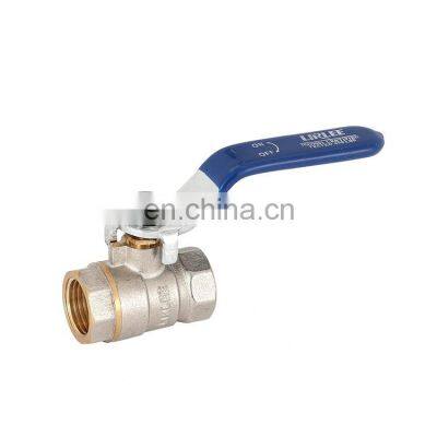 LIRLEE Wholesale DN15 DN20 DN25 Industry Brass Ball Valve For Water Control