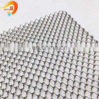 Decorative wire mesh aluminum chain link curtain easy installation