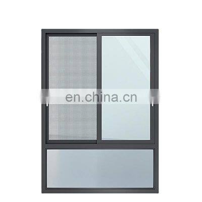 Steel Fly Screen Mosquito Netting Aluminum Alloy Glass Windows With Security Bars