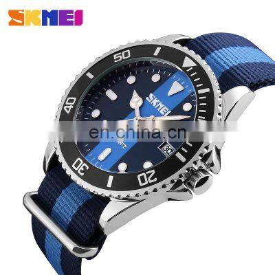 9133 Arab Numeral Watch Quartz Best Military Watch Arloji for Man Skmei