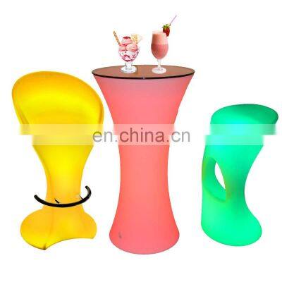 night club furniture beach cube chairs wine drink bar tables cocktail bar counter adjustable bar stool