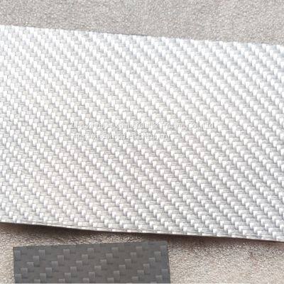 1mm 2mm 3mm  White carbon fiber sheets size can be customized