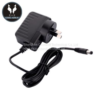 12V1A AC Adapter With AU Plug,GS,CE, UKCA, UL, ETL, FCC, PSE, BIS Approval, VI Efficiency, 5V1A, 5V1.5A, 5V2A, 12V0.5A Power Adapter