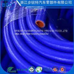 High Temperature Resistant Automobile Silicone Extrusion Tube Vacuum Hose Blue Extruded Silicon Rubber Hose for Car photo-4