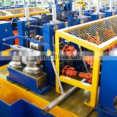 Nanyang 220kw Main Motor Power Erw Tube Mill Making Machine for High-speed Rail Wire Rack