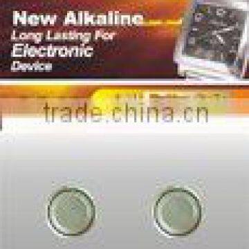 AG13-B10P alkaline coin button battery