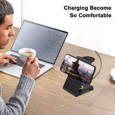 Mobile Accessories New Arrivals 15W Fast Charging Strong Magnet Magnetic Wireless Phone Charger For IPhone photo-6
