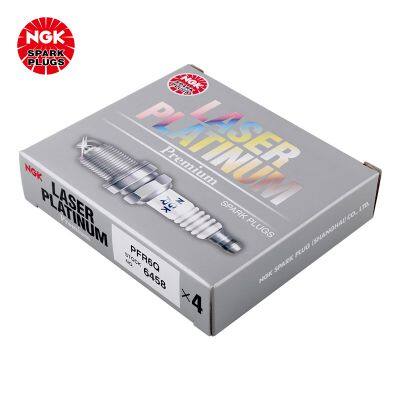 Wholesale Original Genuine NGK Spark Plug Double Platinum PFR6Q 6458 bujias Car Engine Spark Plug for Audi Chevrolet Dodge