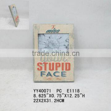 Antique Photo Frame Metal Embossed photo-5