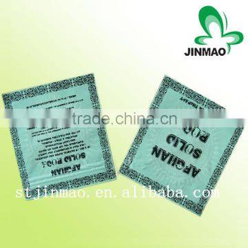 Printed factory price heat sealed zip lock bag