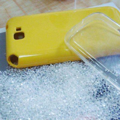 Thermoplastic Polyurethane TPU High Resilience for Bicycle Accessories TPU Moulding Transparent Phone Case