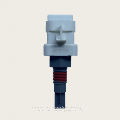 For XCMG XE Series Excavator Parts Water Temperature Sensor 2872769 2872768 4928568 for XE135 XE150 XE200 Construction Machinery
