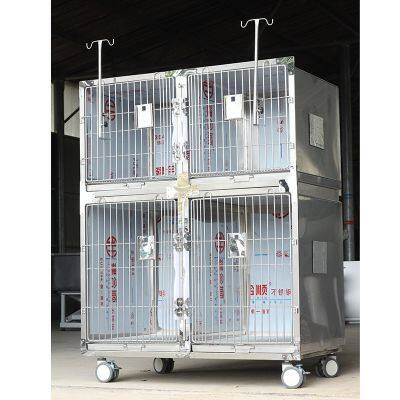 Pet Hospital Inpatient Housing Cage, Made of Stainless Steel Material photo-4