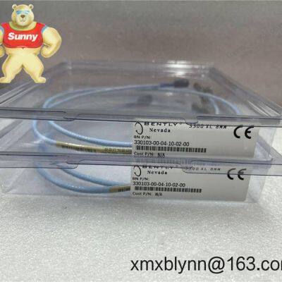 Bently Nevada 33103-00-04-10-02-00 (3300 XL 8 mm Proximity Probe) – For precise shaft vibration and position monitoring