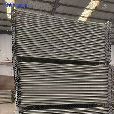 6 Fuß hoch, temporäre verzinkte Außenzaunpanels aus Australien mit abnehmbarer Betonbasis photo-5