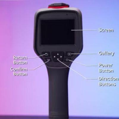 RM320 Infrared Camera with Laser Pointer and On-Screen Temperature Measurement