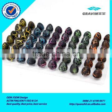 Cheap Custom Mini Colorful T001 Crack 2*3cm Dinosaur Egg Toys for Sale photo-5