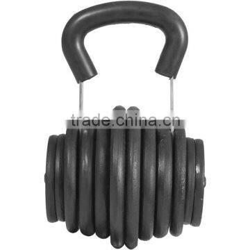 Adjustable black paint kettlebells