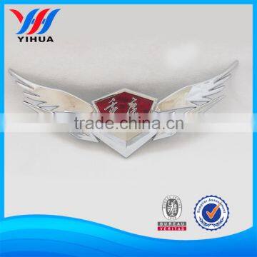 Custom chinese auto logo car emblem / chrome round car logo emblem